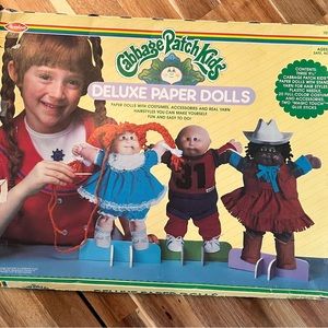 Cabbage Patch Kids Deluxe Paper Dolls | Vintage Paper Dolls